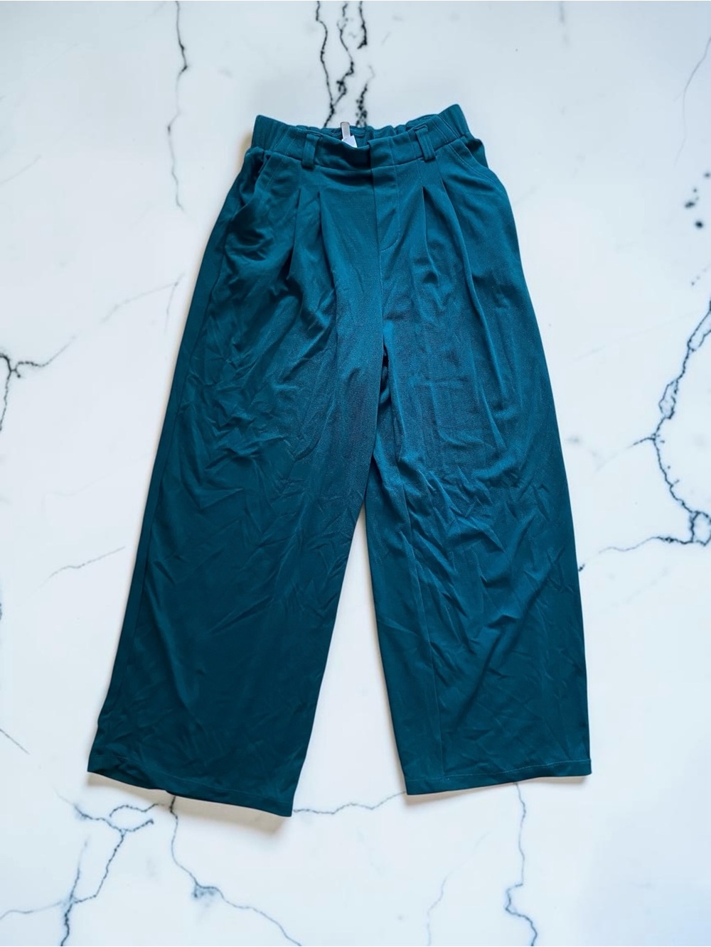 Halara Flex™ High Waisted Pocket Wide Leg Waffle Work Pants